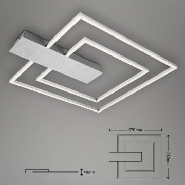 Briloner 3545-018 - LED Dimbar taklampa NICO LED/25W/230V krom