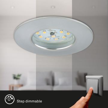 Briloner 7295-019 - LED Ljusreglerad bathroom infälld belysning ATTACH LED/6,5W/230V IP44