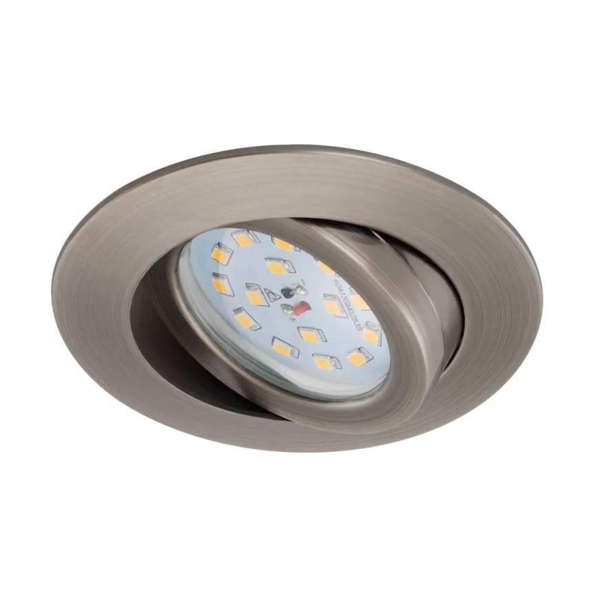 Briloner 7296-011 - Infälld dimbar LED badrumsbelysning ATTACH LED/6,5W/230V IP23 antracit