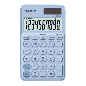 Casio - Miniräknare 1xLR54 blå