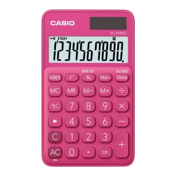 Casio - Miniräknare 1xLR54 rosa