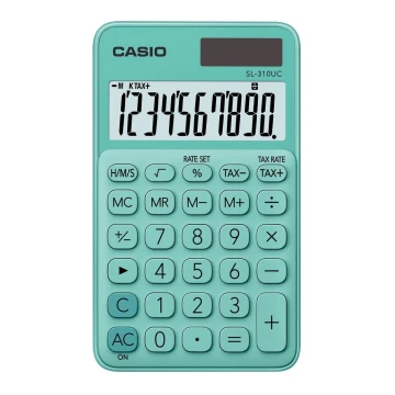 Casio - Miniräknare 1xLR54 turkos