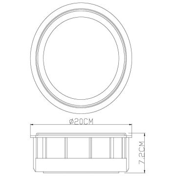 Deko-Light 731058 - LED vägglampa för utomhusbruk MEISSA LED/6,8W/230V IP44 antracit