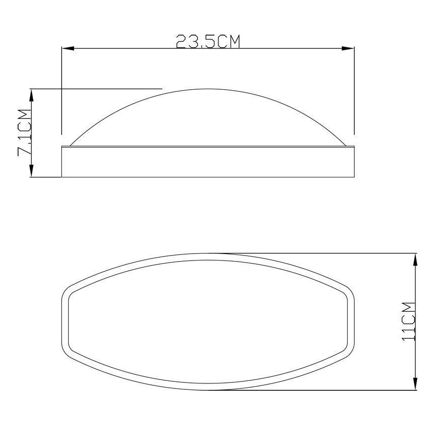 Deko-Light 731092 - LED vägglampa för utomhusbruk ERIDANI LED/13W/230V IP44 antracit