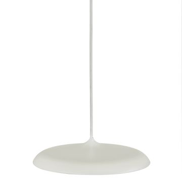 DFTP by Nordlux - LED ljusreglerad ljuskrona på textilsladd ARTIST LED/14W/230V diameter 25 cm beige