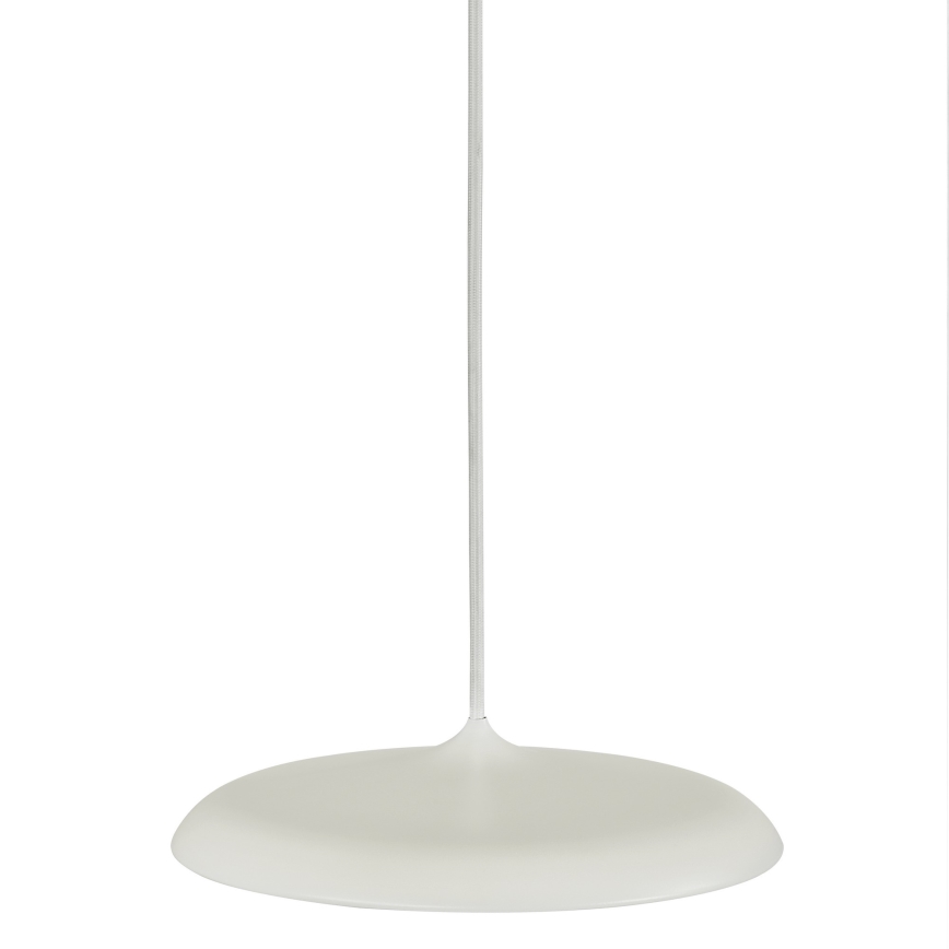 DFTP by Nordlux - LED ljusreglerad ljuskrona på textilsladd ARTIST LED/14W/230V diameter 25 cm beige