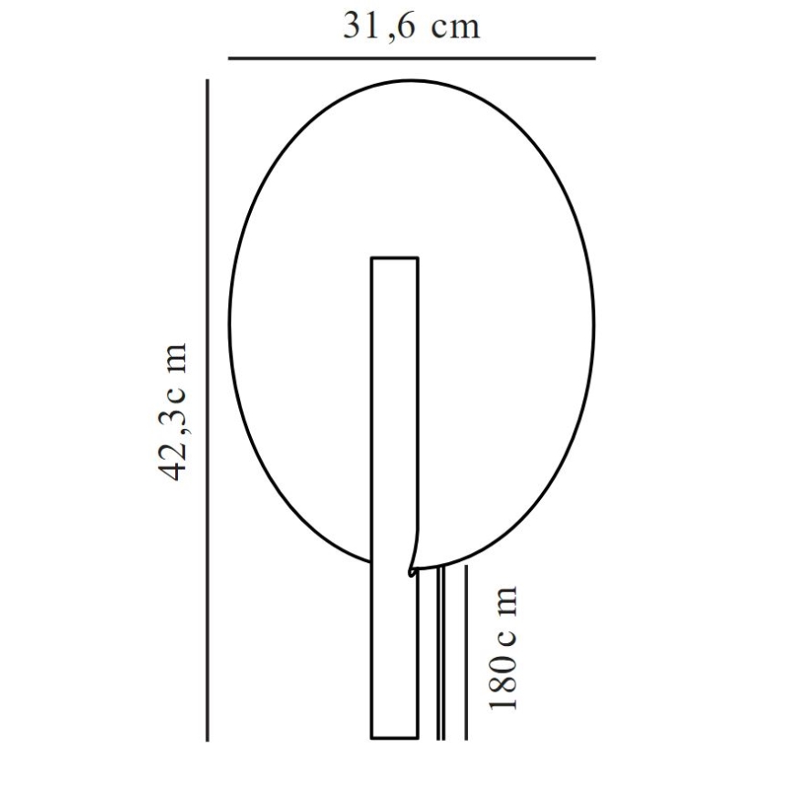 DFTP by Nordlux - Vägglampa FURIKO 1xG9/25W/230V mässing