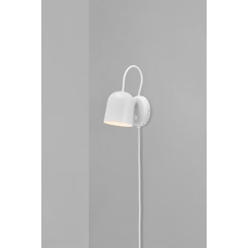 DFTP by Nordlux - Väggspotlight med USB port ANGLE 1xGU10/25W/230V vit