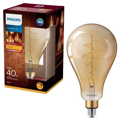 Dimbar LED-lampa VINTAGE Philips A160 E27/6,5W/230V 2000K