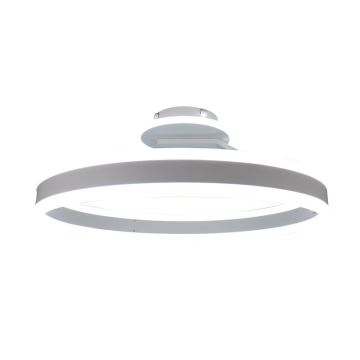 Dimbar LED ytmonterad ljuskrona LED/86W/230V 3000-6500K vit + fjärrkontroll