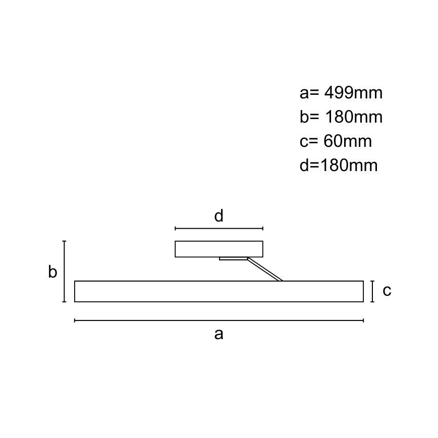 Dimbar LED ytmonterad ljuskrona LED/86W/230V 3000-6500K vit + fjärrkontroll