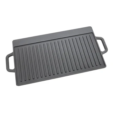 Dubbelsidig grillplatta 50x23 cm