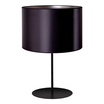 Duolla - Bordslampa CANNES 1xE14/15W/230V 20 cm svart/silver