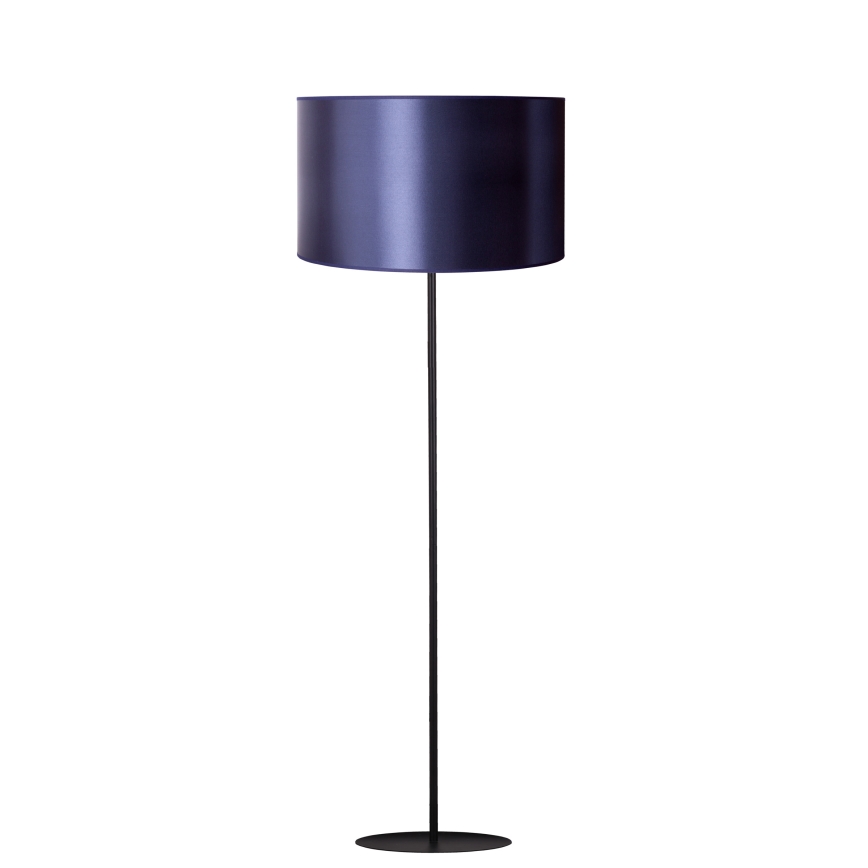 Duolla - Golv lampa CANNES 1xE27/15W/230V 45 cm lila/koppar/svart