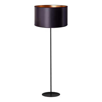 Duolla - Golvlampa CANNES 1xE27/15W/230V 45 cm svart/koppar