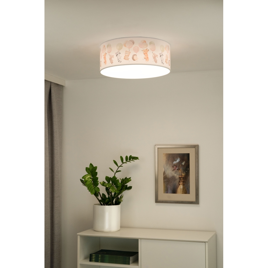 Duolla - LED takbelysning för barn CORTINA LED/26W/230V diameter 40 cm 4000K