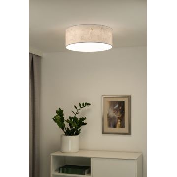 Duolla - LED takbelysning för barn CORTINA LED/26W/230V diameter 40 cm 4000K