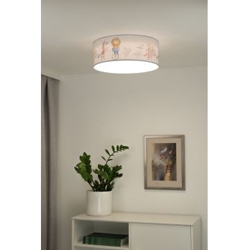 Duolla - LED takbelysning för barn CORTINA LED/26W/230V diameter 40 cm 4000K