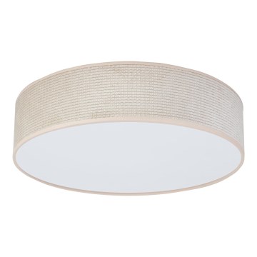 Duolla - LED taklampa CORTINA LED/26W/230V diameter 30 cm 4000K beige