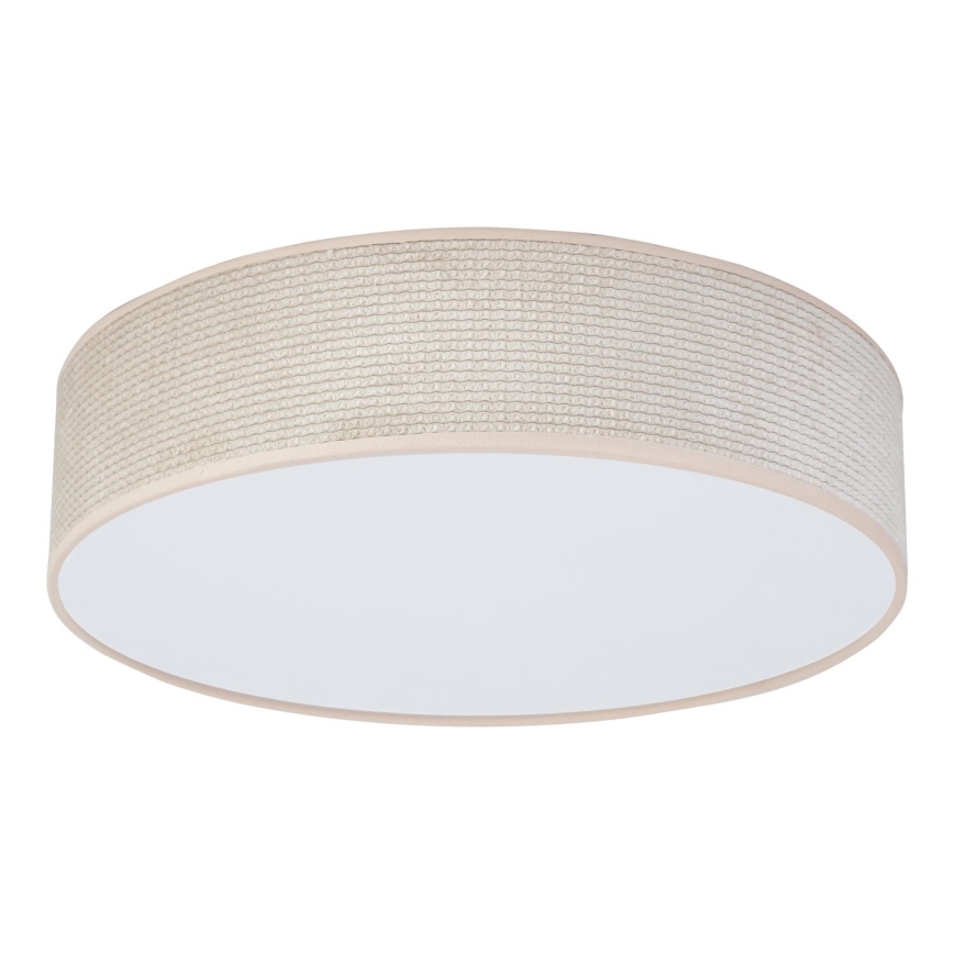 Duolla - LED taklampa CORTINA LED/26W/230V diameter 30 cm 4000K beige