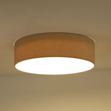 Duolla - LED taklampa CORTINA LED/26W/230V diameter 30 cm 4000K beige