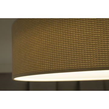 Duolla - LED taklampa CORTINA LED/26W/230V diameter 30 cm 4000K beige