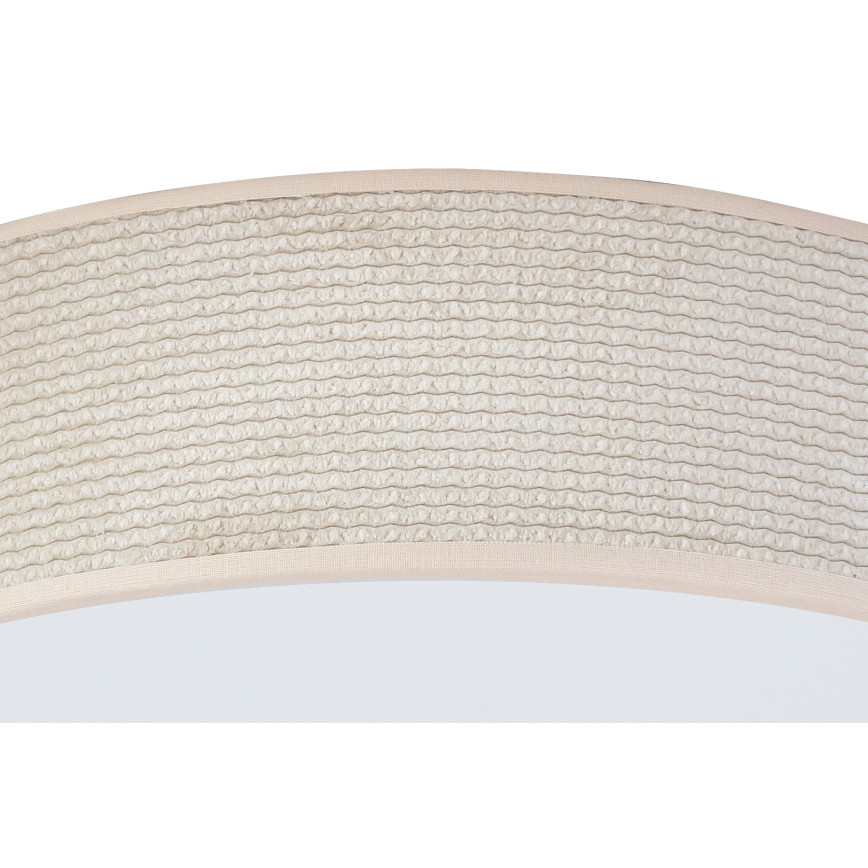 Duolla - LED taklampa CORTINA LED/26W/230V diameter 30 cm 4000K beige