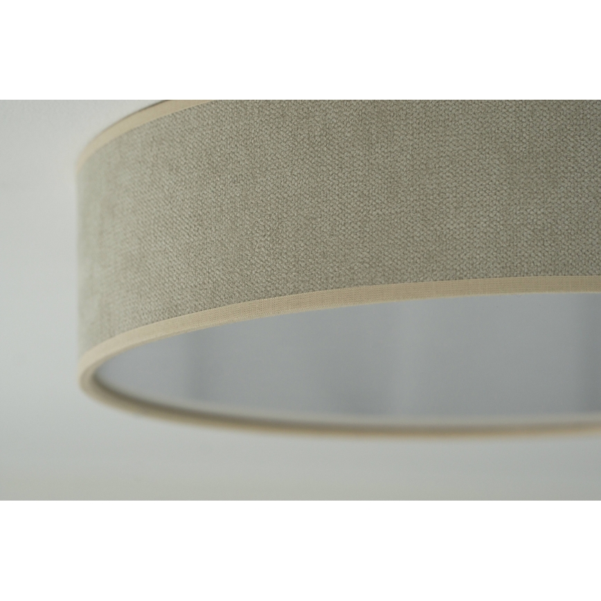 Duolla - LED taklampa CORTINA LED/26W/230V diameter 30 cm 4000K beige