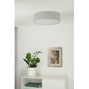 Duolla - LED taklampa CORTINA LED/26W/230V diameter 30 cm 4000K grå