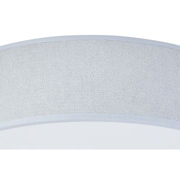 Duolla - LED taklampa CORTINA LED/26W/230V diameter 30 cm 4000K grå