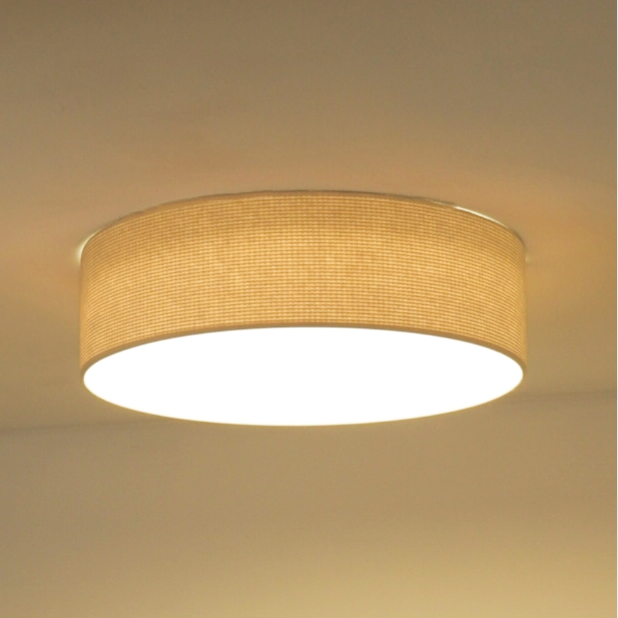 Duolla - LED taklampa CORTINA LED/26W/230V diameter 30 cm 4000K grädde