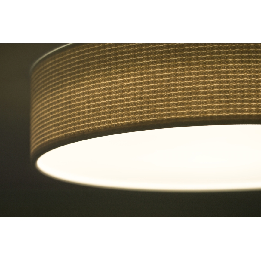 Duolla - LED taklampa CORTINA LED/26W/230V diameter 30 cm 4000K grädde