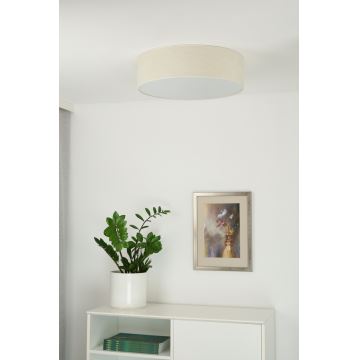 Duolla - LED taklampa CORTINA LED/26W/230V diameter 30 cm 4000K grädde