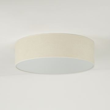 Duolla - LED taklampa CORTINA LED/26W/230V diameter 30 cm 4000K grädde