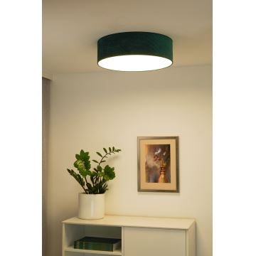 Duolla - LED taklampa CORTINA LED/26W/230V diameter 30 cm 4000K grön