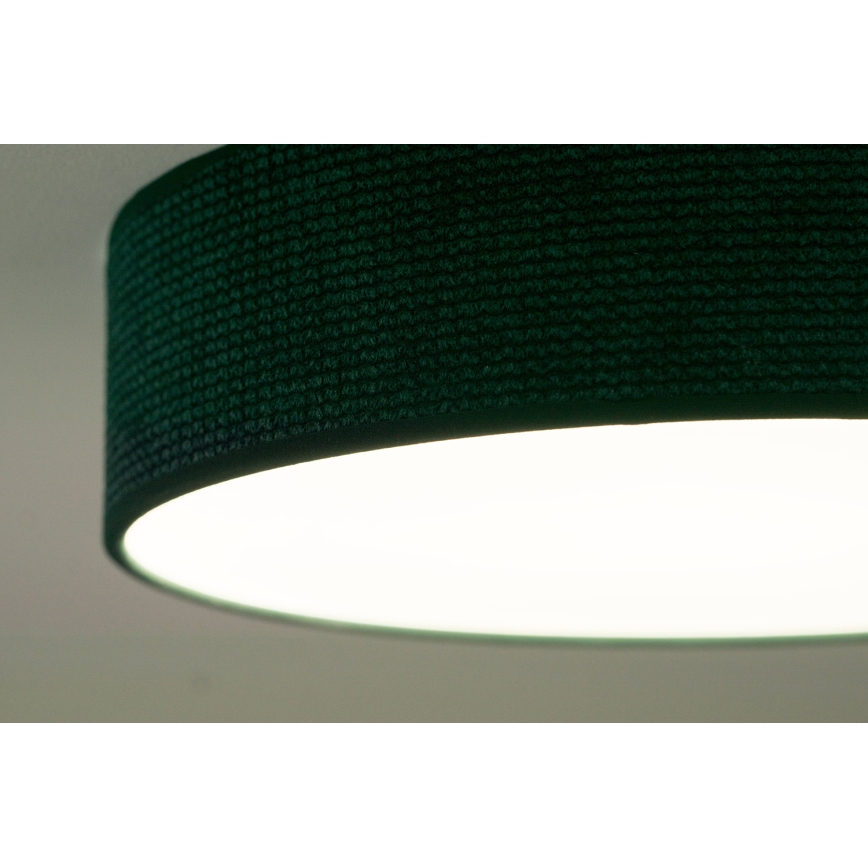 Duolla - LED taklampa CORTINA LED/26W/230V diameter 30 cm 4000K grön