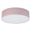 Duolla - LED taklampa CORTINA LED/26W/230V diameter 30 cm 4000K rosa