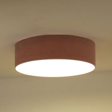 Duolla - LED taklampa CORTINA LED/26W/230V diameter 30 cm 4000K rosa