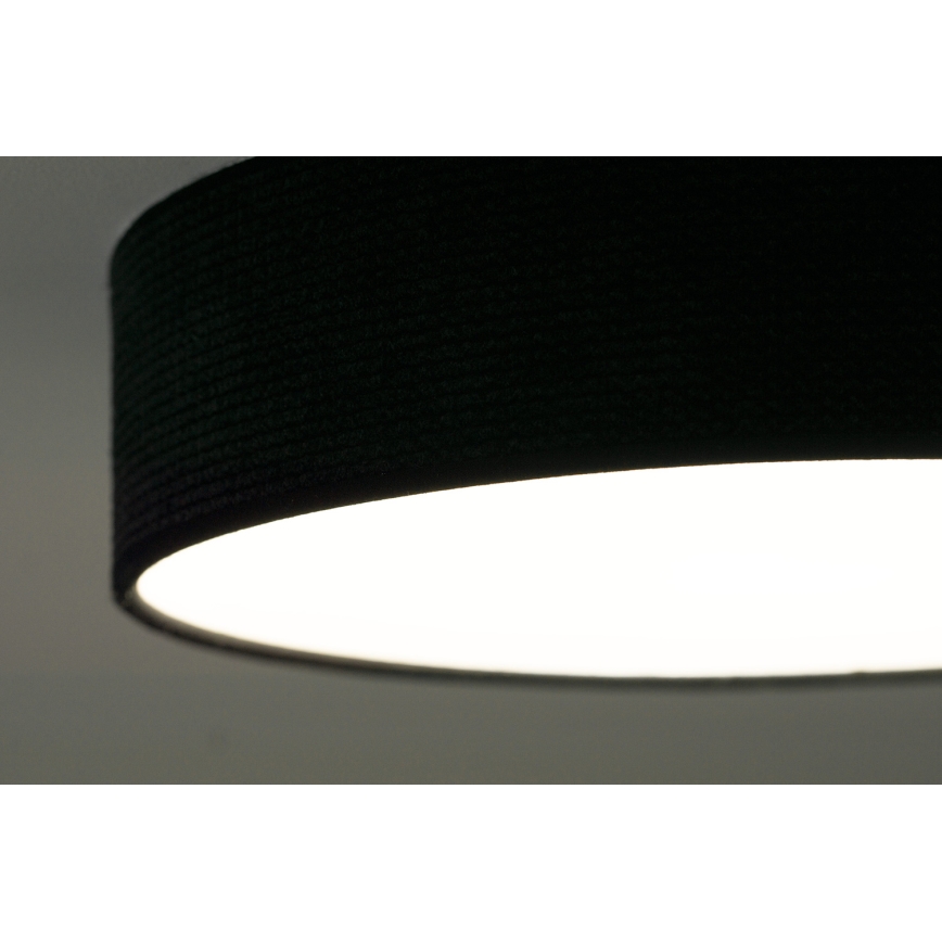 Duolla - LED taklampa CORTINA LED/26W/230V diameter 30 cm 4000K svart