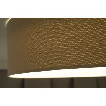 Duolla - LED taklampa CORTINA LED/26W/230V diameter 45 cm 4000K beige