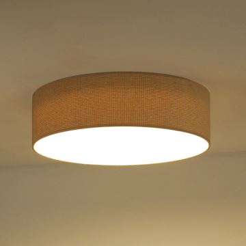 Duolla - LED taklampa CORTINA LED/26W/230V diameter 45 cm 4000K beige