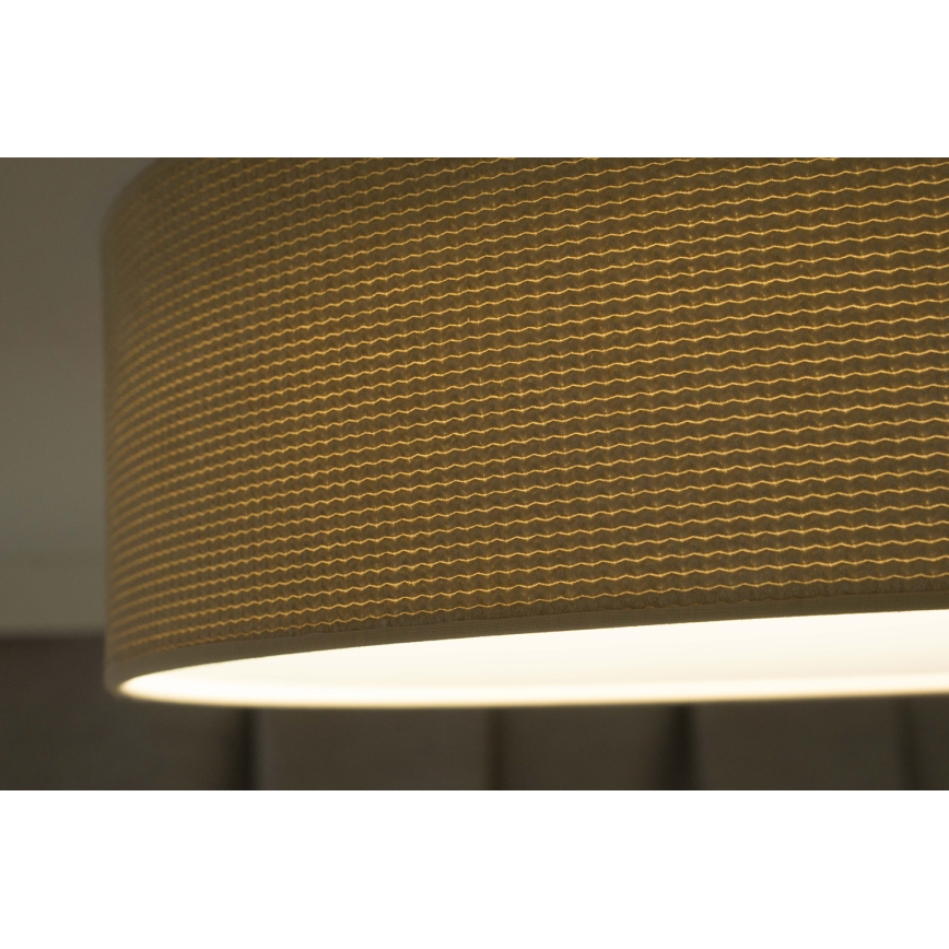 Duolla - LED taklampa CORTINA LED/26W/230V diameter 45 cm 4000K beige