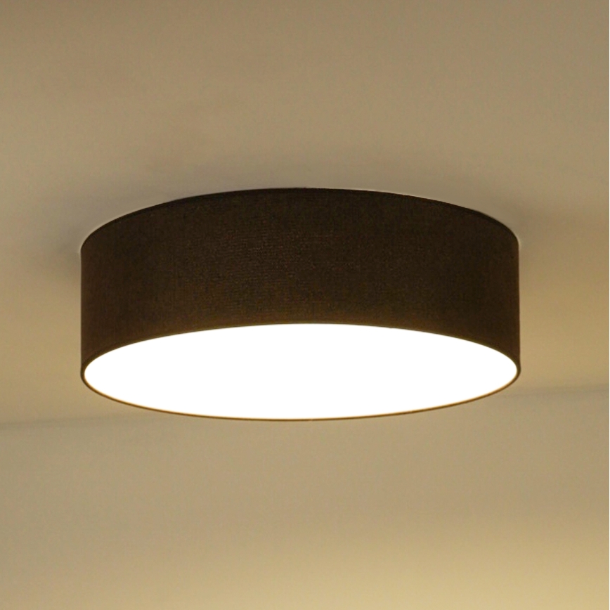 Duolla - LED taklampa CORTINA LED/26W/230V diameter 45 cm 4000K brun