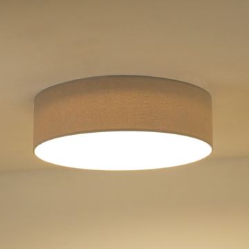 Duolla - LED taklampa CORTINA LED/26W/230V diameter 45 cm 4000K grå