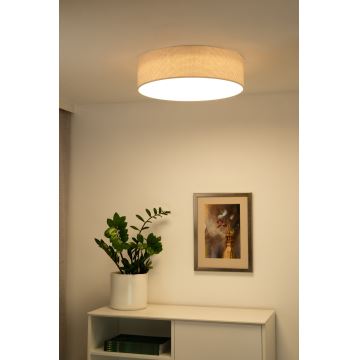 Duolla - LED taklampa CORTINA LED/26W/230V diameter 45 cm 4000K grädde