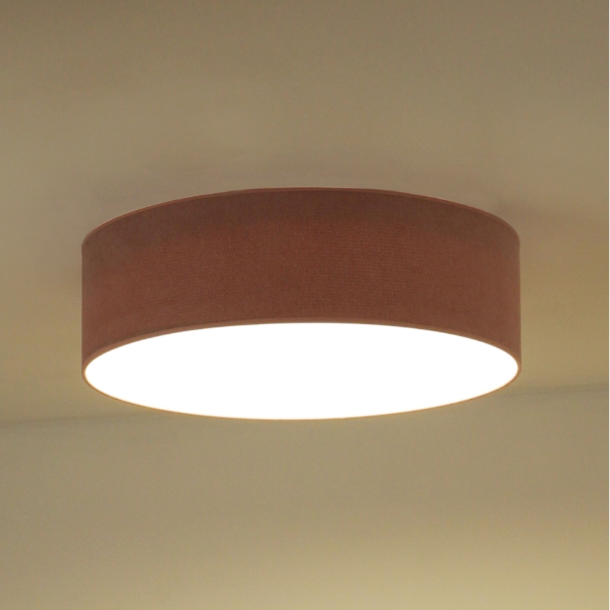 Duolla - LED taklampa CORTINA LED/26W/230V diameter 45 cm 4000K rosa