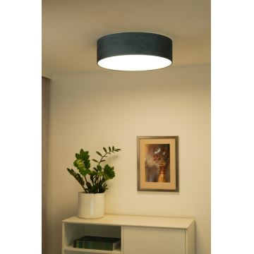 Duolla - LED taklampa CORTINA LED/26W/230V diameter 45 cm 4000K turkos