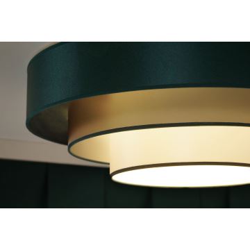 Duolla - LED taklampa LUNETA LED/26W/230V diameter 60 cm 4000K grön/guld/vit