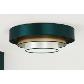 Duolla - LED taklampa LUNETA LED/26W/230V diameter 60 cm 4000K grön/guld/vit