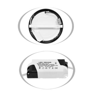 LED taklampa för badrum LADA LED/12W/230V 3000/4000/6000K diameter 17 cm IP44 vit